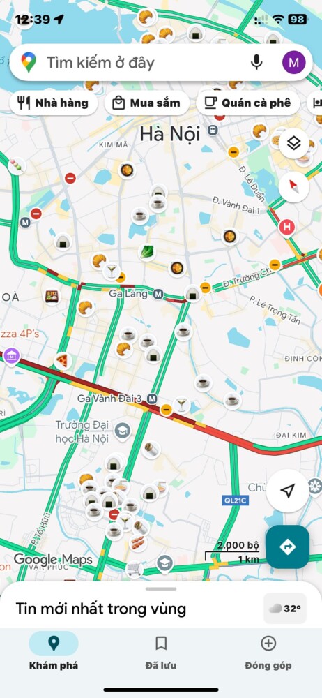 Tính năng miễn phí của Google Maps mà dân sành ăn không bao giờ mách cho bạn, kiểm tra ngay! 1 tinh nang mien phi cua google maps ma dan sanh an khong bao gio mach cho ban kiem tra ngay